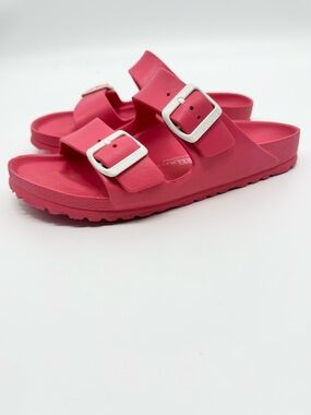 BIRKENSTOCK Arizona Pink Slides Sandals
